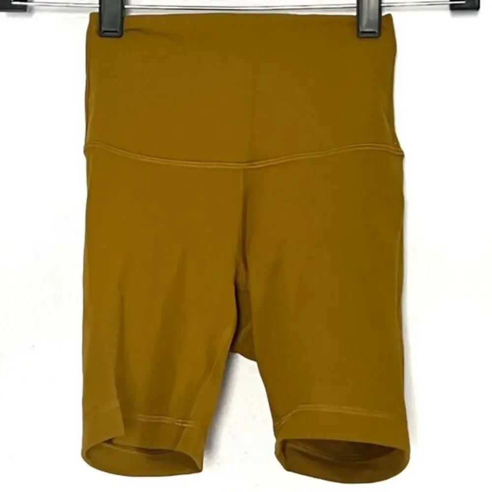 Lululemon‎ Gold Spice Wunder Train High-Rise Short 6
